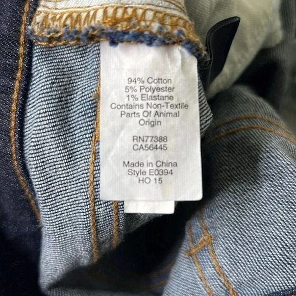 Madewell flee market flare with blue wash size 26 and 32 inseam - Picture 9 of 10